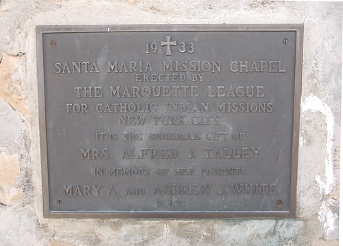 Santa Maria mission chapel