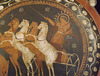 Detail of a Red-Figure Plate with Helios in a Quadriga in the Louvre, June 2013