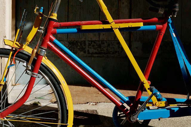 Le vélo de toutes les couleurs