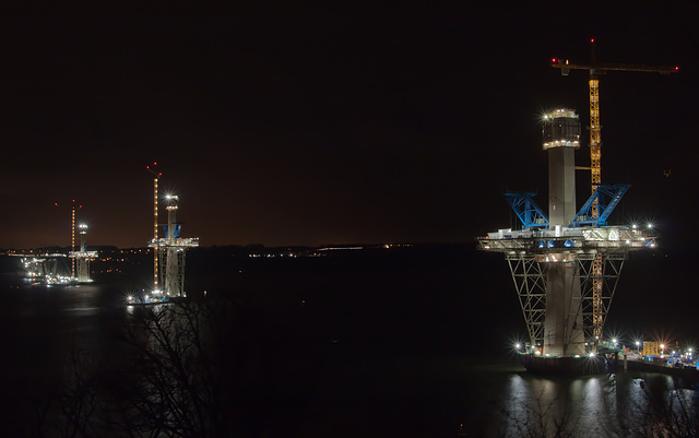 Construction of the Queensferry Crossing
