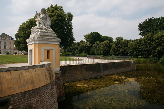 Moat At Schloss Augustusburg