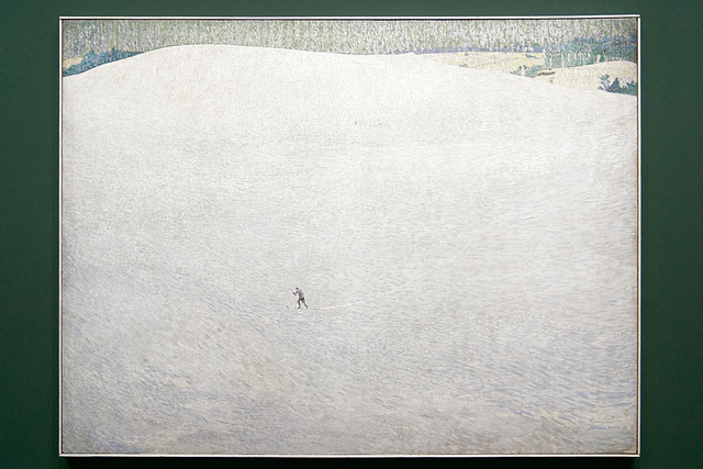 "Paysage de neige" (ou "Le grand hiver") (Cuno Amiet - 1904)