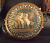 Red-Figure Plate with Helios in a Quadriga in the Louvre, June 2013