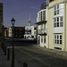 Looking along Old Portsmouth's Battery Row