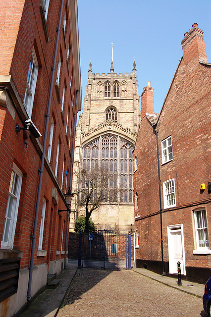 Saint Mary's Church, From Commerce Square, Lace Market, Nottingham