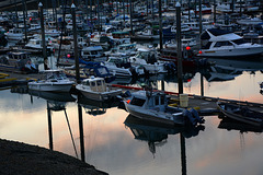 Alaska, Parking for Boats in the Port of Homer