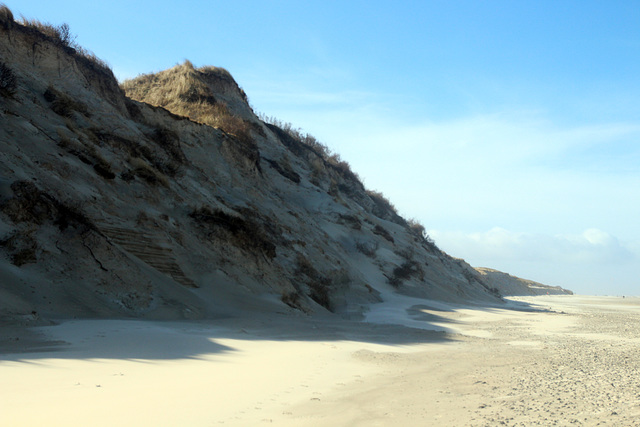 Dunes and beach on Langeoog