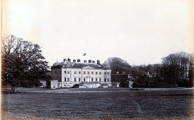 Foremarke Hall, Derbyshire c1880 (now a school)