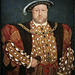 Portrait de Henri VIII , roi d'Angleterre et d'Irlande .