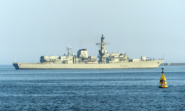 HMS Argyll at Plymouth - 21 May 2018