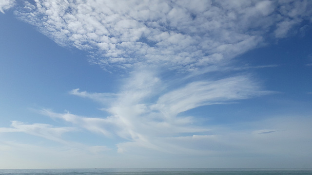 Clouds over Seaford Bay - 8 11 2021