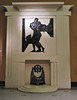 scandal fireplace by jagger, v+a museum,  london