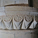 icklesham church, sussex (8)late c12 nave arcade capital c.1170