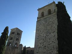 Towers of Holy Mary Major Church.