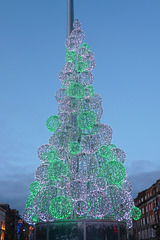 Christmas Tree On O'Connell Street