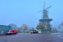 Leiden Fire Brigade on a training mission