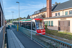 Bahnhof Thalheim/Erzgebirge erreicht