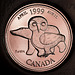 Special Canadian Quarter Dollar April 1999