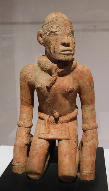 Kneeling Dignitary from Mali in the Metropolitan Museum of Art, February 2020