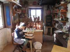 Pottery painting workshop.