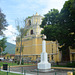 Antigua de Guatemala, La Iglesia de la Merced and Bust of Saint Peter Nolasco