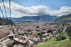 Blick auf Bozen (Bolzano - Südtirol)