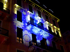 Proiezioni natalizie - Nizza (Francia)