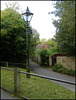 Mill Lane lamppost