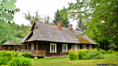 Białowieża-Urwald,Försterhaus "Dziedzinka", in dem Simona Kossak lebte