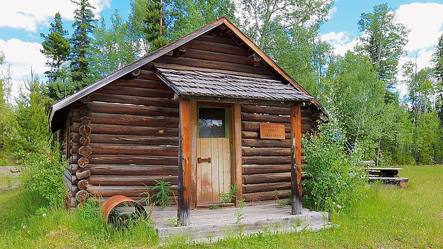 Old School west of Quesnel, BC