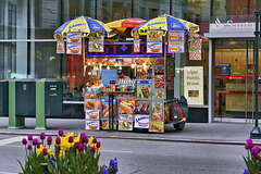 Hot Dog Stand – Herald Square, 35th Street and Broadway, New York, New York