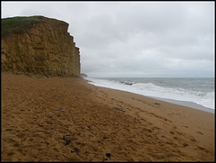 cliffs at West Bay