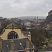 Edinburgh Castle, Greyfriars Kirk in the foreground
