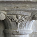 icklesham church, sussex (21)capital on the early c13 blind arcade in the s.e. chapel