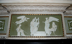 Detail of Wedgewood Chimneypiece from Buckminster Hall, Leicestershire now at The Lady Lever Gallery Port Sunlight