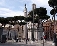 The Forum of Trajan in Rome, June 2014