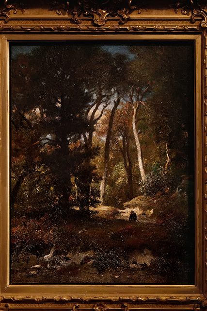 "Clairière dans la forêt" (Jules Dupré - vers 1876)