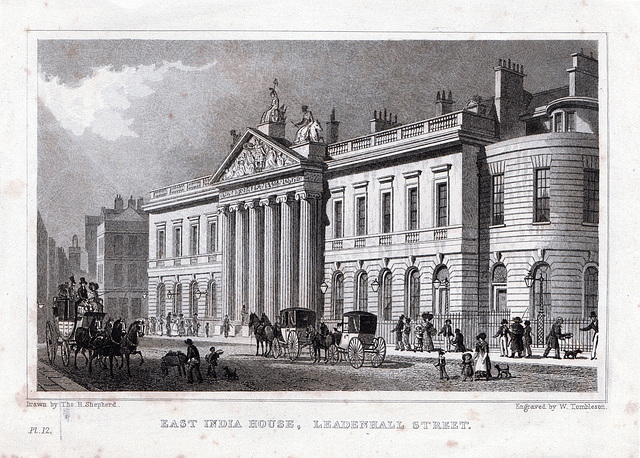 East India House, Leadenhall Street, City of London (Demolished)