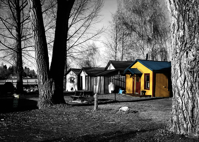 Yellow cabin