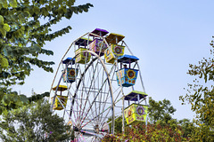 Alone on the Ferris Wheel – Labor Day Festival, Greenbelt, Maryland