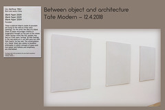 Blank Paper 2009 x3 porcelain tablets in Tate Modern - 12 4 2018