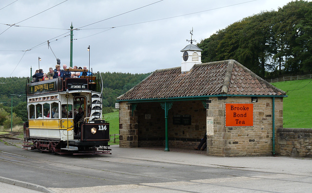 Beamish- Pockerley Hall Tram and Bus Stop