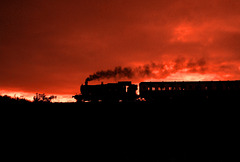 Sunset, Severn Valley Railway