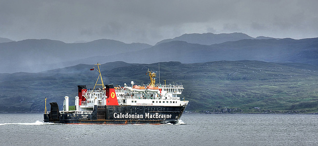 Lord of the Isles Departs Armadale en route for Mallaig