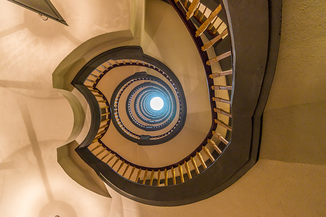 Staircase - Treppenhaus / Messberghof Hamburg