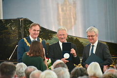 Leipzig 2019 – Klaus Mertens receives the Bach medal