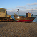 hastings (11)fishing boat and tractor on the stade