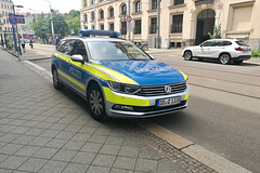 Leipzig 2019 – Volkswagen police car