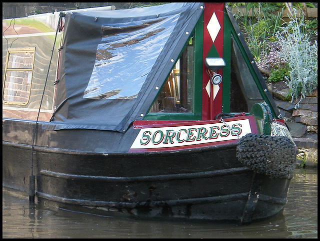 Sorceress narrowboat