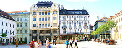 Der Hauptplatz von Bratislava... ©UdoSm